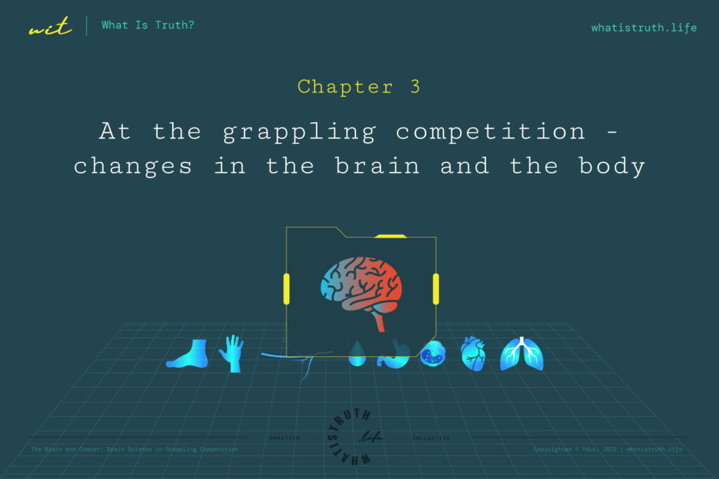 At the grappling competition - changes in the brain and the body - Chapter 3 of The Brain and Combat: brain science in grappling competition