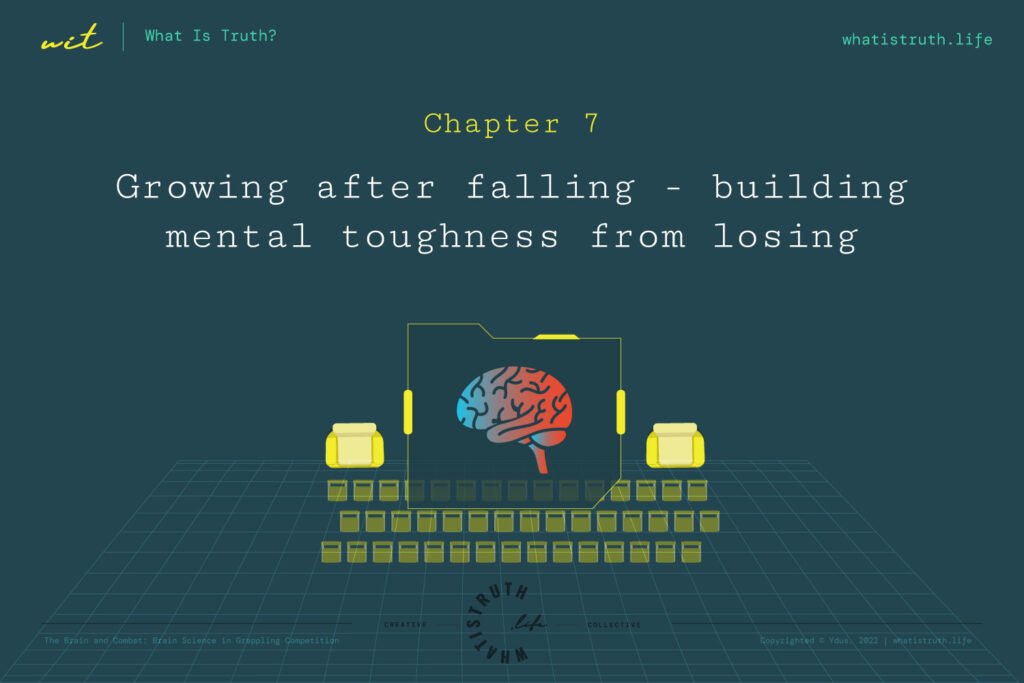 Growing after falling - building mental toughness from losing - Chapter 7 of The Brain and Combat: brain science in grappling competitions
