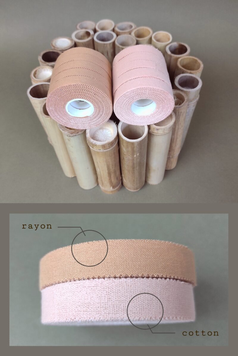 Rigid finger tape - 5 rolls cotton